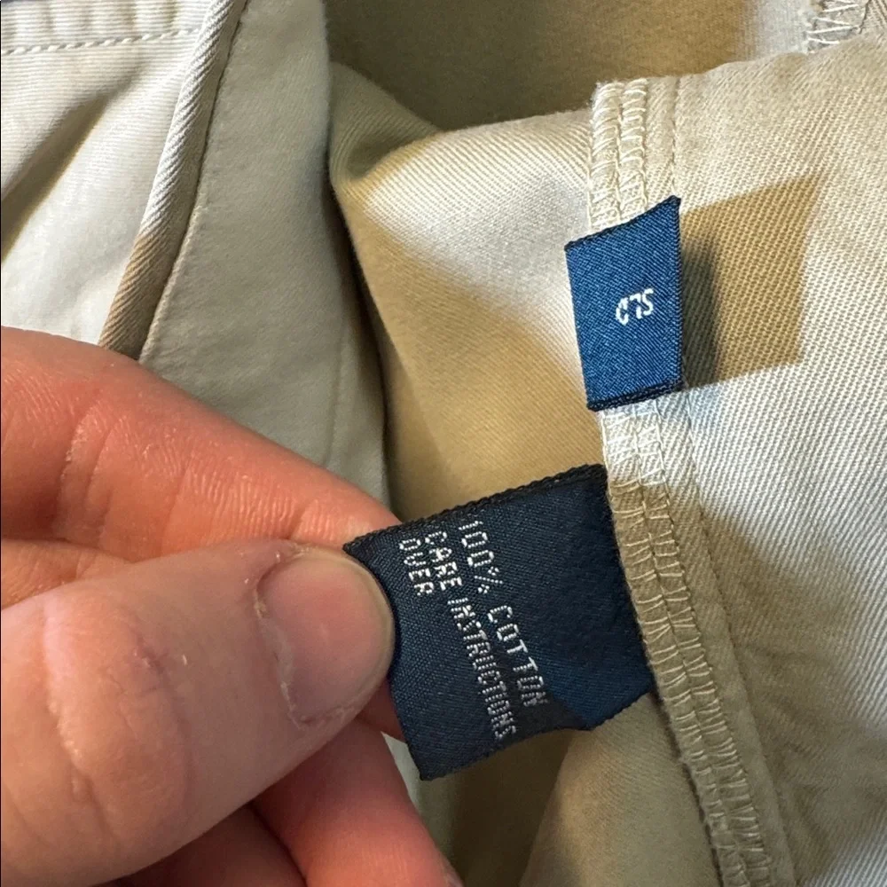 Polo Ralph Lauren mens 38x30 khaki tan cotton chino pants EUC